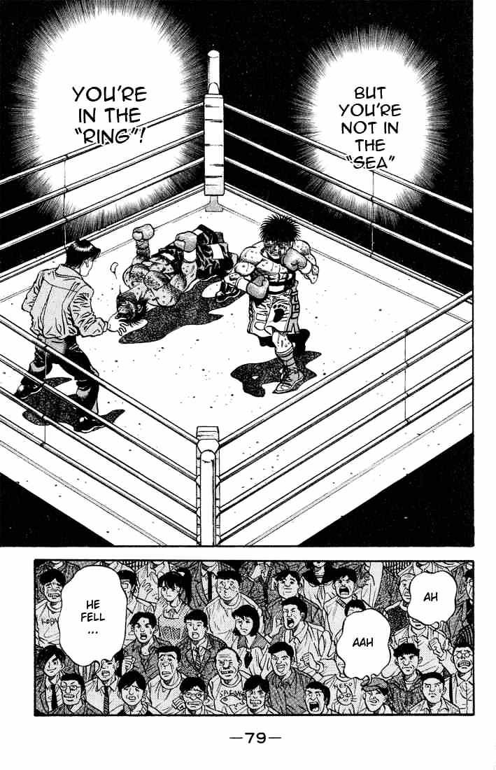 Hajime no Ippo: Fighting Spirit, Chapter 437 image 16